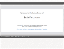 Tablet Screenshot of brainfarts.com